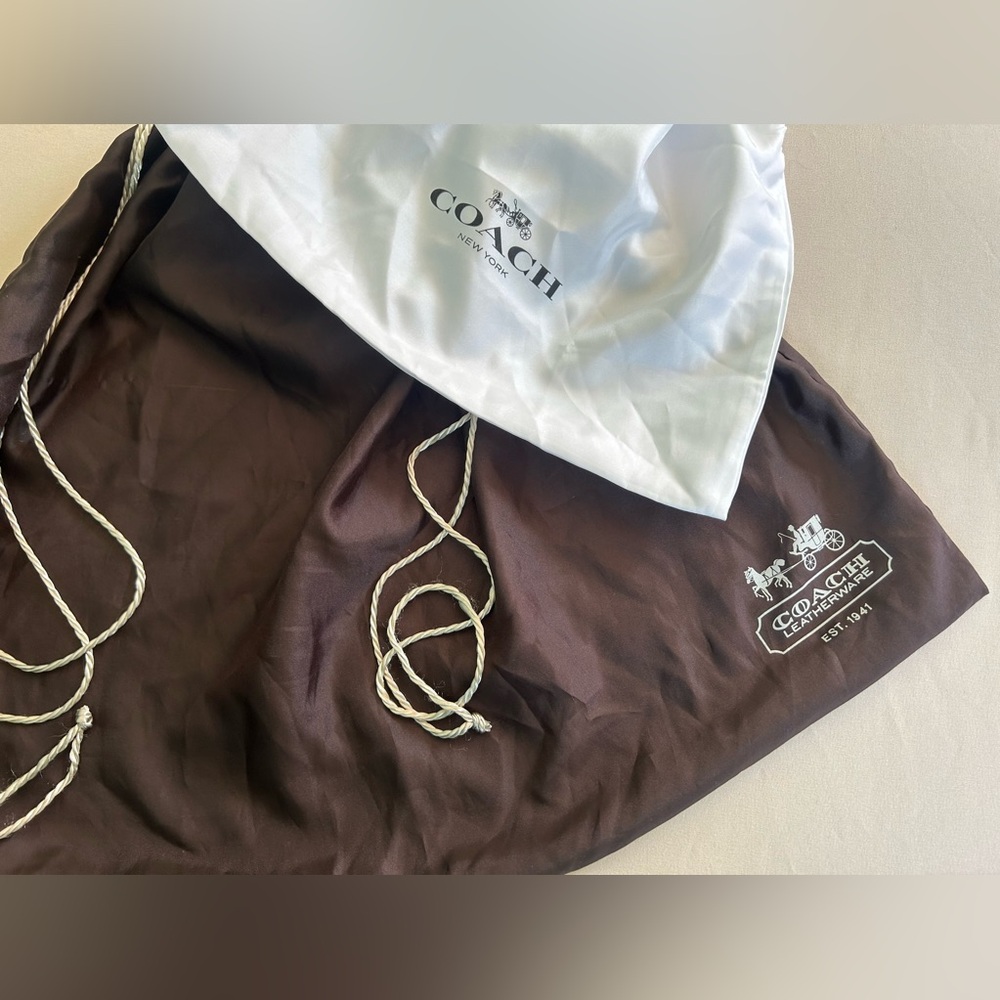 Two Coach Dustbags